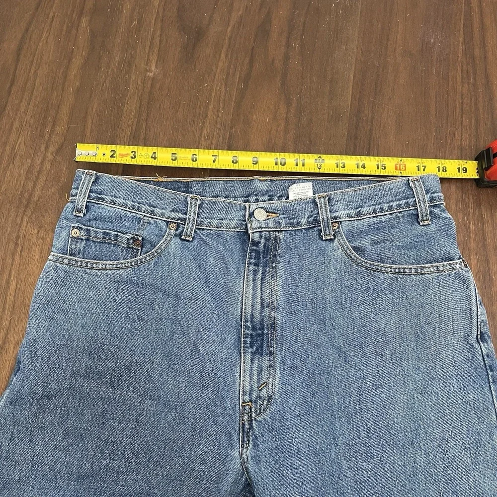 Vintage Levis 505 Mens 36x30 Jeans Straight Leg Regular Fit Denim Made In Canada